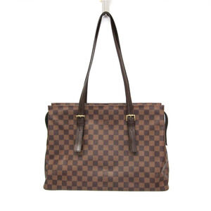LOUIS VUITTON Authentic Brown Damier Shoulder Bag